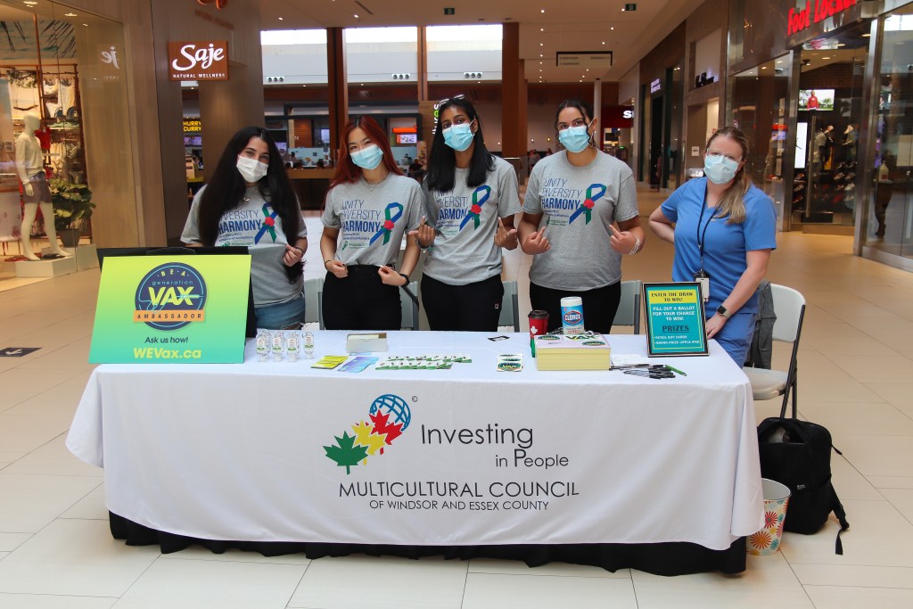 Multicultural Council GenVaxers at Devonshire Mall